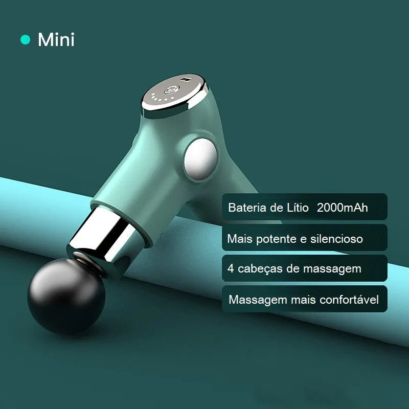 Mini Massageador Portátil para Relaxamento Muscular