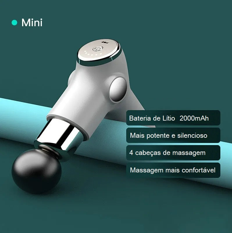Mini Massageador Portátil para Relaxamento Muscular