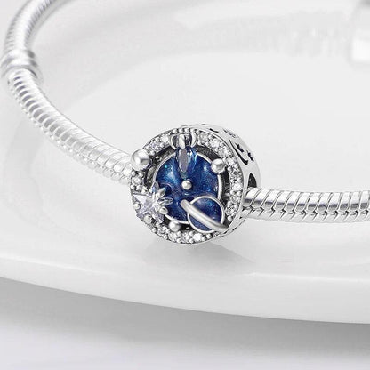 Pingente Berloque Charm em Prata Esterlina - Coleção Tudo Azul - Merida Shop