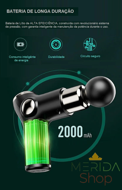 Mini Massageador Portátil para Relaxamento Muscular