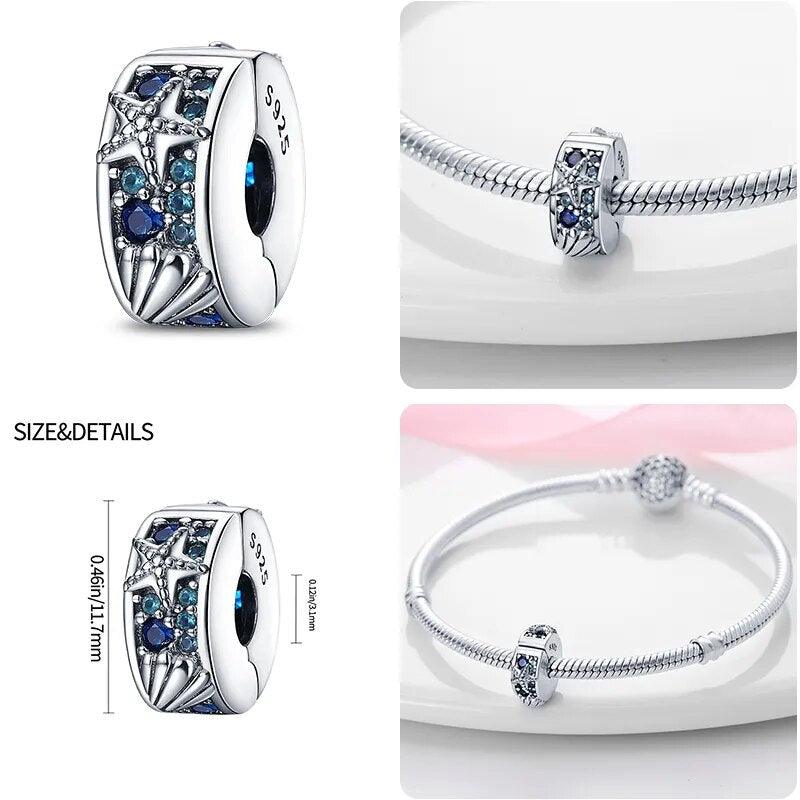 Pingente Berloque Charm em Prata Esterlina - Coleção Oceanos - Merida Shop