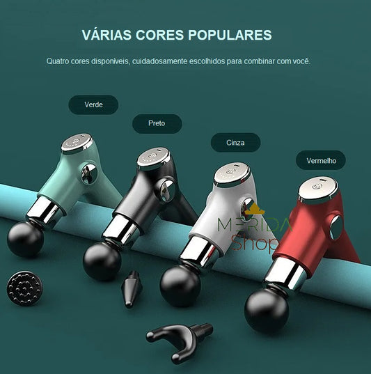 Mini Massageador Portátil para Relaxamento Muscular
