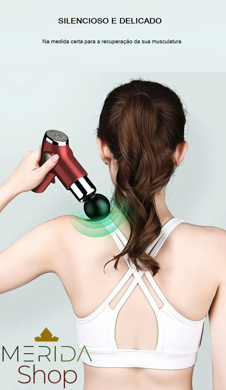 Mini Massageador Portátil para Relaxamento Muscular