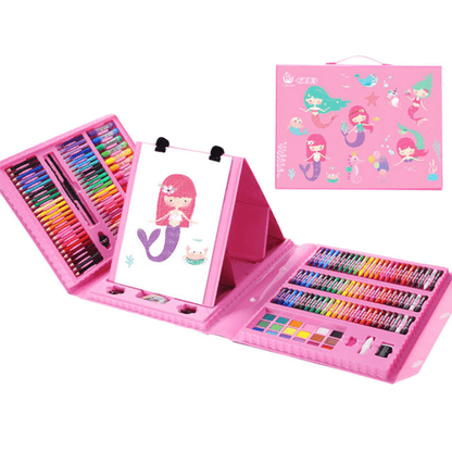 Kit para Desenho e Pintura 208 Peças - Merida Shop
